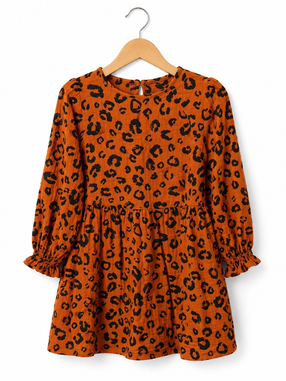 Art Class Gauze Leopard Dress, size 4/5. Great Condition. Kids. Back to School